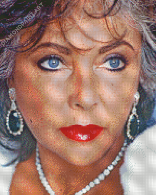 Elizabeth Taylor Diamond Painting