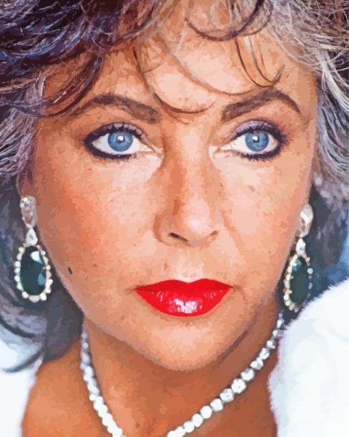 Elizabeth Taylor Diamond Painting