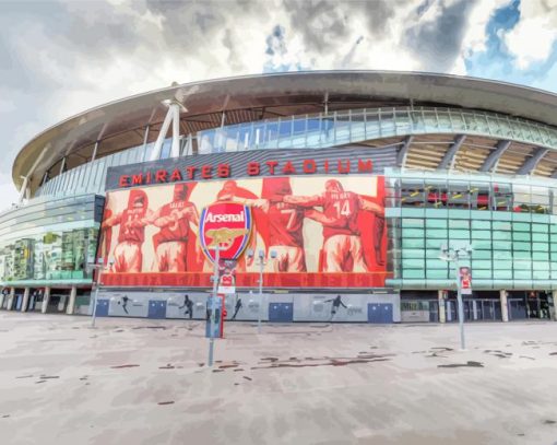 Emirates Stadium Diamond Painting