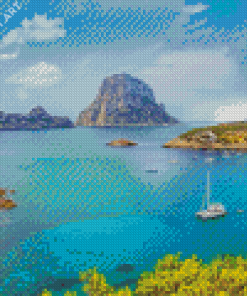 Es Vedra Island Spain Diamond Paintings