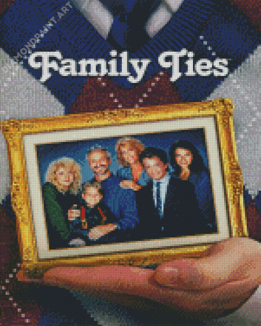 Family Ties Poster Diamond Paintings