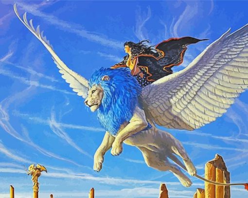 Fantasy Flying Horse Diamond Painting