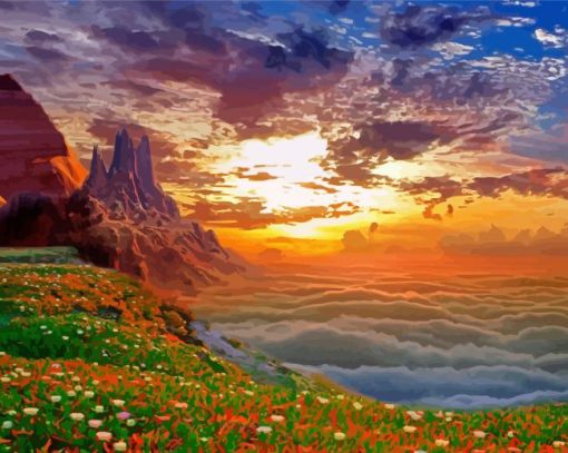 Fantasy Heaven Landscape Diamond Paintings