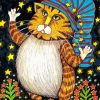 Fat Wizard Cat Diamond Painting