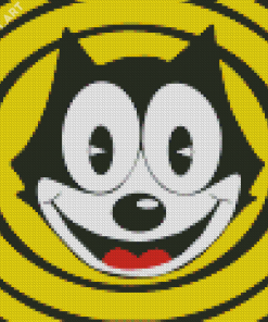 Felix The Cat Cartoon Diamond Painting