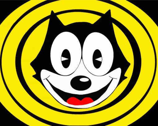 Felix The Cat Cartoon Diamond Painting