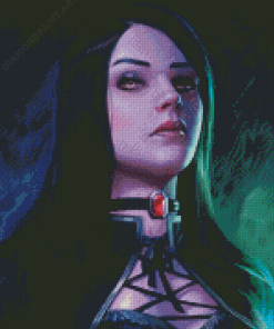 Female Vampire Diamond Painting