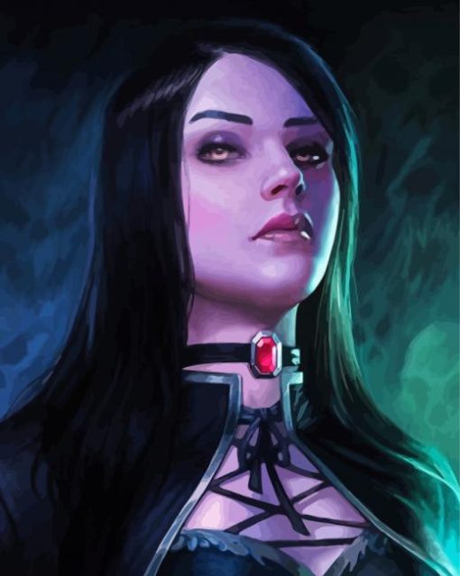 Female Vampire Diamond Painting