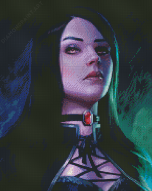 Female Vampire Diamond Painting