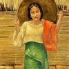 Filipina Woman Art Diamond Painting