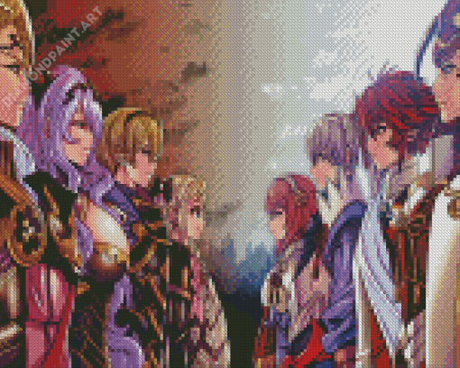 Fire Emblem Fate Video Game Diamond Painting