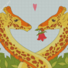 Giraffes Hug Diamond Paintings