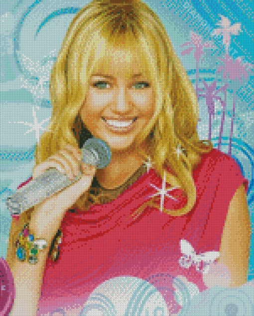 Hannah Montana Miley Cyrus Diamond Paintings