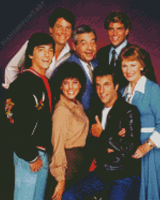 Happy Days Characters Diamond Painting