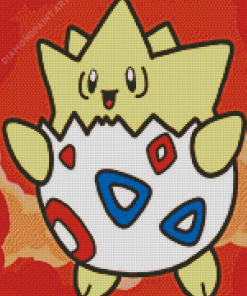 Happy Togepi Diamond Painting