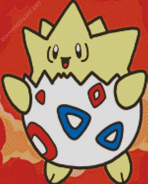 Happy Togepi Diamond Painting