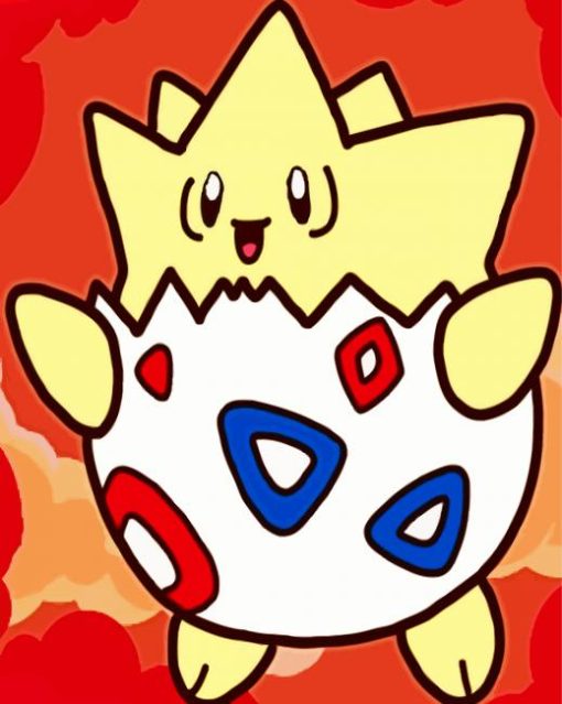 Happy Togepi Diamond Painting