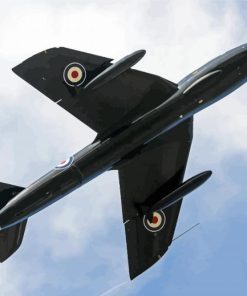 Hawker Hunter Aircraft Diamond Paintings