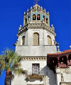 Hearst Castle Tower Diamond Painting