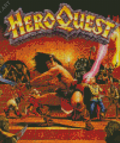 HeroQuest Diamond Diamond Painting