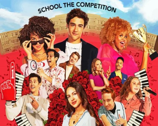 High School Musical The Musical Serie Poster Diamond Painting