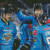 Ice Hockey Players Belfast Giants Diamond Painting