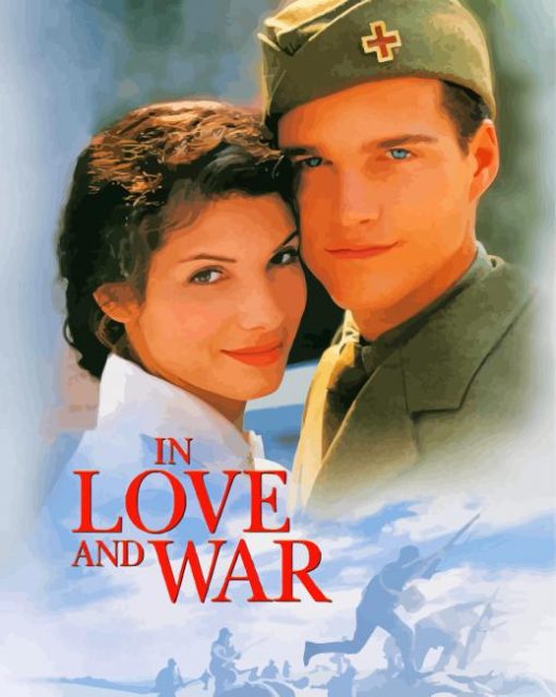 In Love And War Poster Diamond Painting