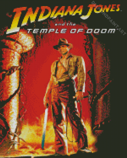 Indiana Jones And The Temple Of Doom Film Diamond Painting