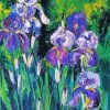 Irises In Evening Shadows By Max Pechstein Diamond Painting