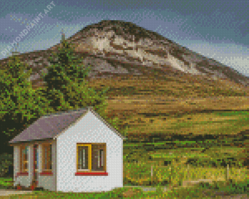 Irish Countryside House Diamond Paintings