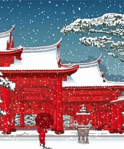 Japanese Winter Diamond Painting