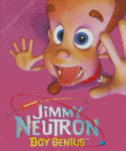 Jimmy Neutron Boy Genius Poster Diamond Painting