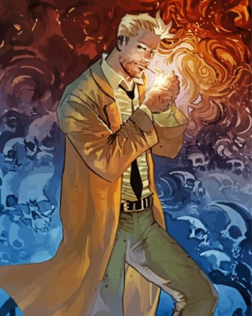 John Constantine Hellblazer Art Diamond Painting