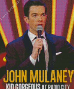 John Mulaney Poster Diamond Painting