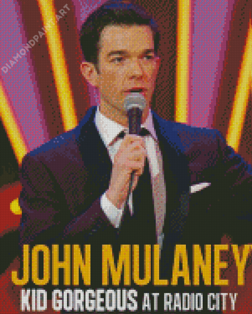 John Mulaney Poster Diamond Painting