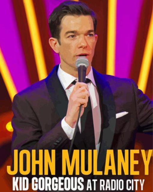 John Mulaney Poster Diamond Painting