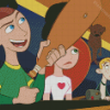 Kim Possible Disney Animation Diamond Painting