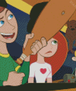 Kim Possible Disney Animation Diamond Painting