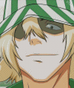 Kisuke Urahara Face Diamond Painting