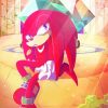 Knuckles The Echidna Sonic The Hedgehog Diamond Painting