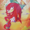 Knuckles The Echidna Sonic The Hedgehog Diamond Painting