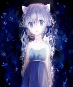 Koneko Anime Character Diamond Painting