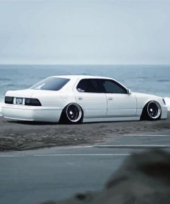 Lexus ls400 By The Beach Diamond Painting