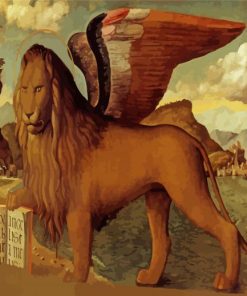 Lion Of Saint Mark Diamond Painting