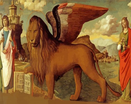 Lion Of Saint Mark Diamond Painting