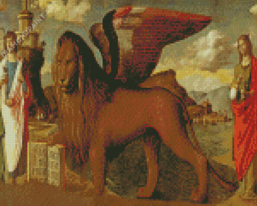 Lion Of Saint Mark Diamond Painting