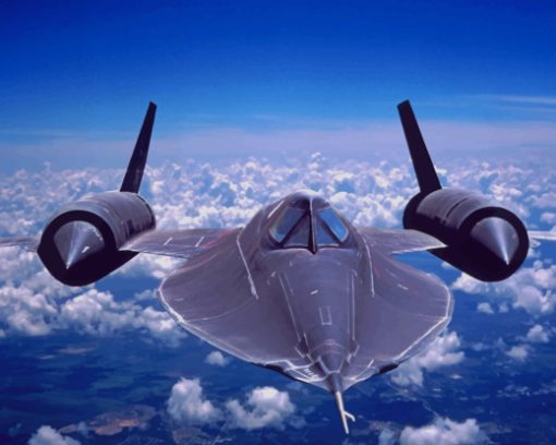 Lockheed SR 71 Blackbird Diamond Painting