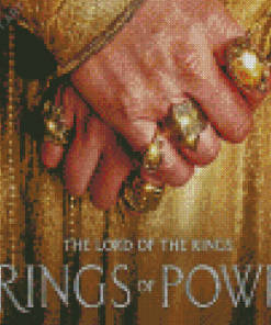 Lord Of The Rings The Rings Of Power Diamond Painting