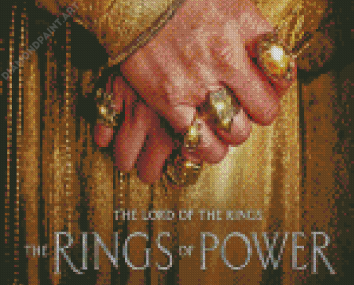 Lord Of The Rings The Rings Of Power Diamond Painting