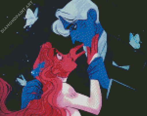 Lore Olympus Persephone And Hades Diamond Painting